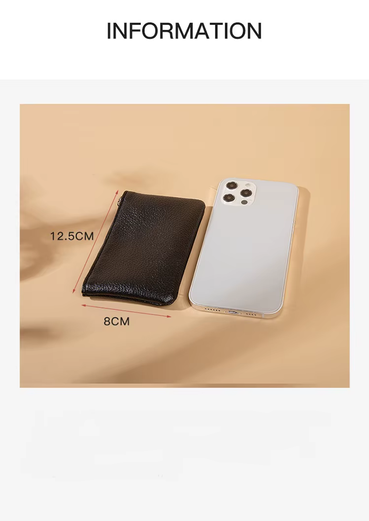 Fashion Women Small Wallet For Ladies Zipper Card Purse Key Storage