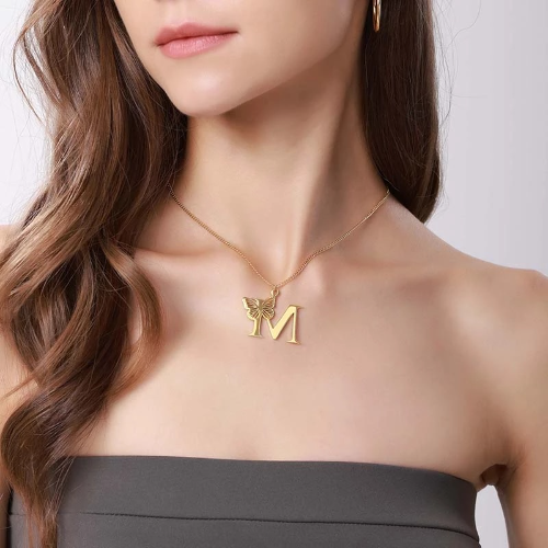 Colar Inicial Do Nome Personalizado Feminino - HAS SHOP