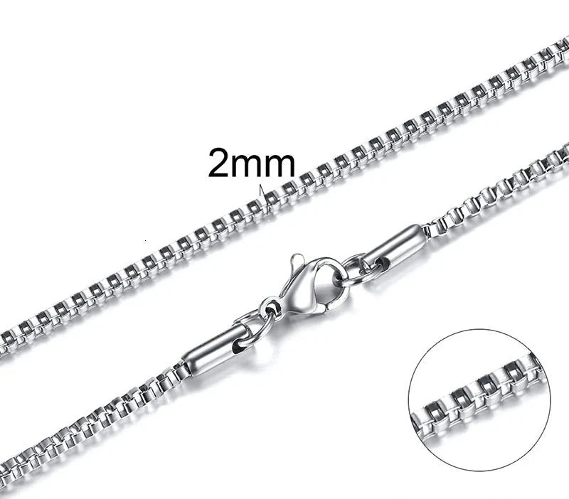 Elegant Class Men's Thin Chain Necklace