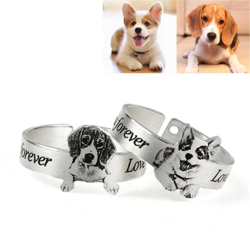 Personalized Body Ring Photo And Name Pet Souvenir