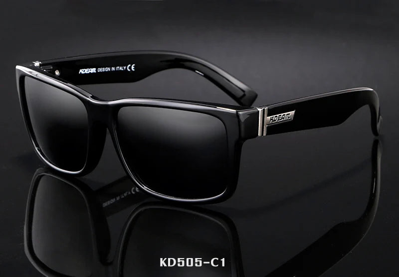 KDEAM Sunglasses Unisex UV400 Polarized Square Lens Photochromic