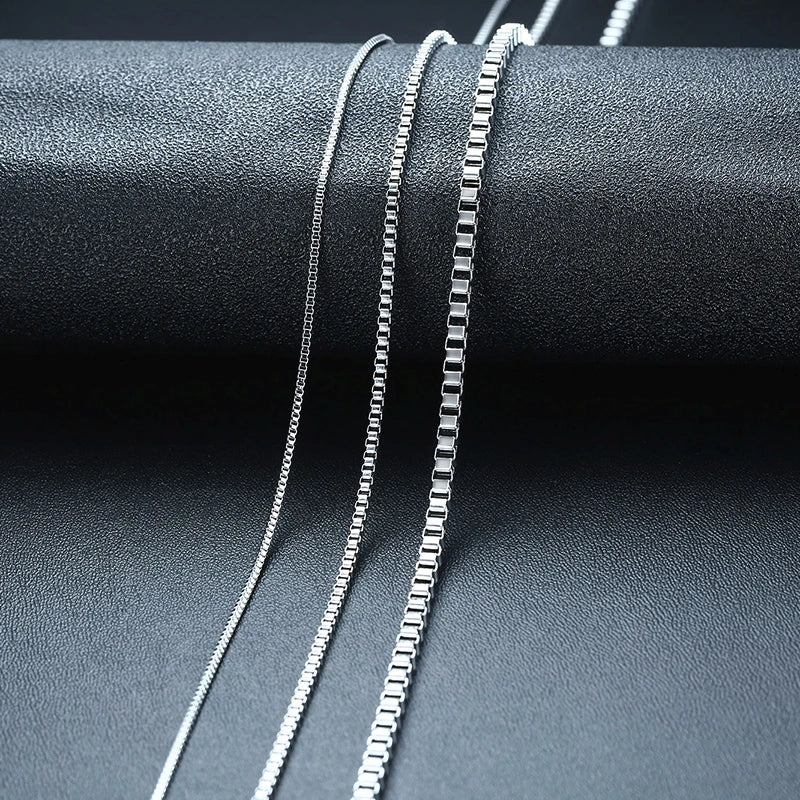Elegant Class Men's Thin Chain Necklace