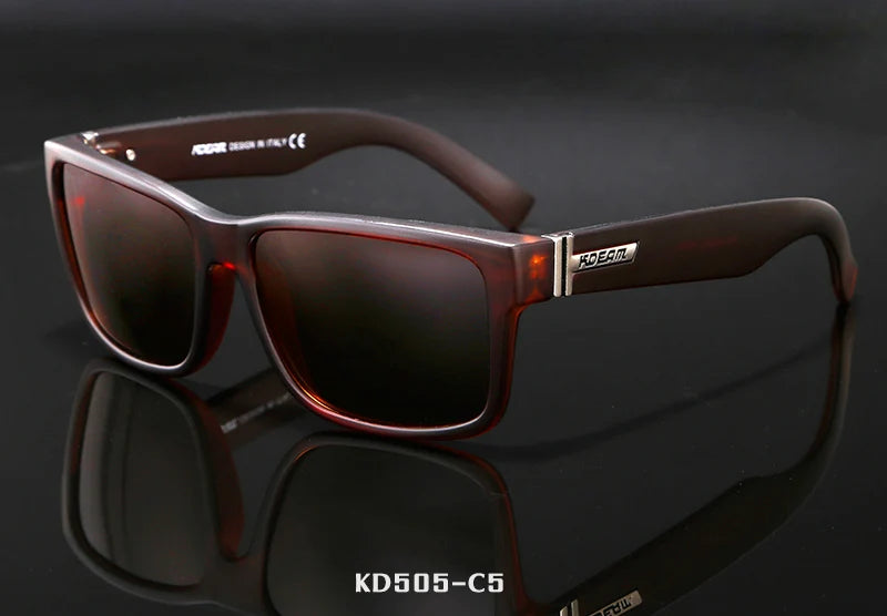 KDEAM Sunglasses Unisex UV400 Polarized Square Lens Photochromic