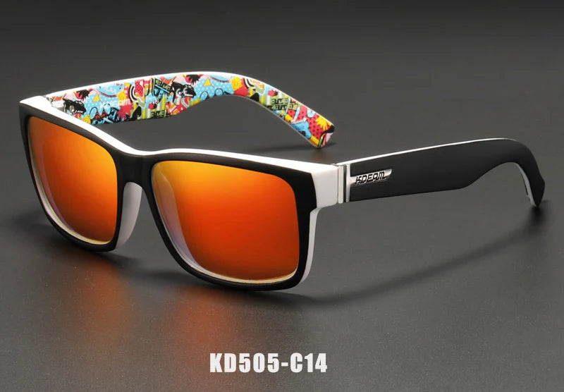 KDEAM Sunglasses Unisex UV400 Polarized Square Lens Photochromic