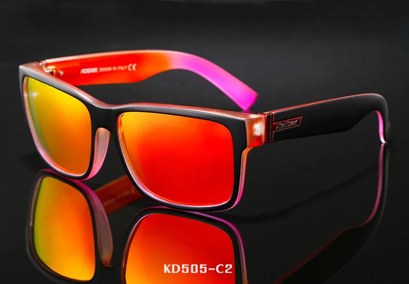 KDEAM Sunglasses Unisex UV400 Polarized Square Lens Photochromic