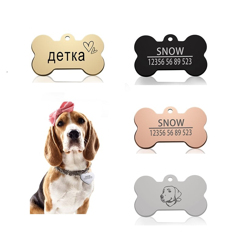 Chaveiro Identificação Pet Com O Nome E Telefone Personalizado - HAS SHOP