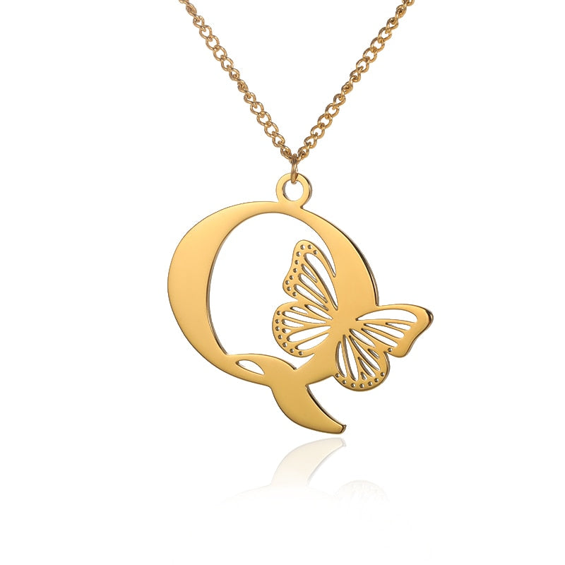 Colar Inicial Do Nome Personalizado Feminino - HAS SHOP