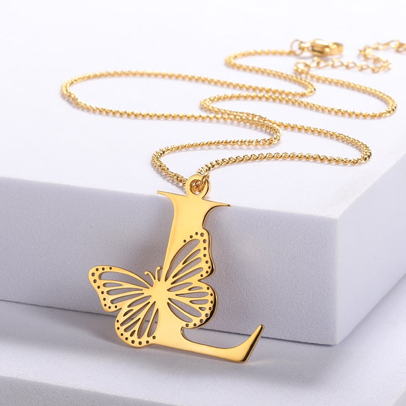 Colar Inicial Do Nome Personalizado Feminino - HAS SHOP
