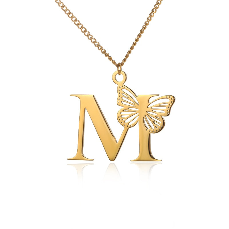 Colar Inicial Do Nome Personalizado Feminino - HAS SHOP