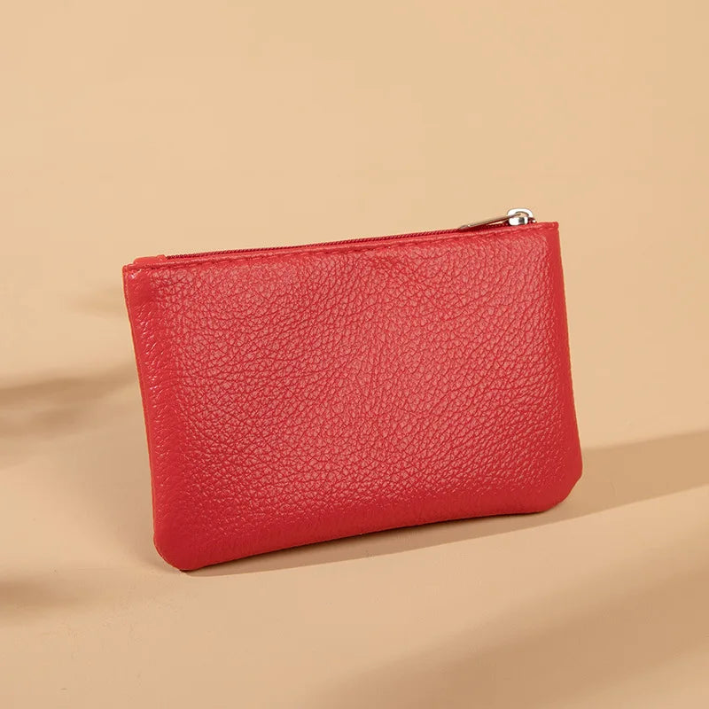 Fashion Women Small Wallet For Ladies Zipper Card Purse Key Storage