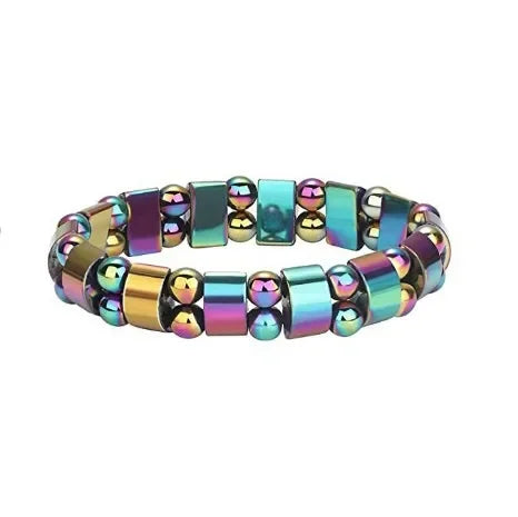 Tiger Eye Lymphatic Detox Bracelet Natural Stone Magnetic Therapy Men
