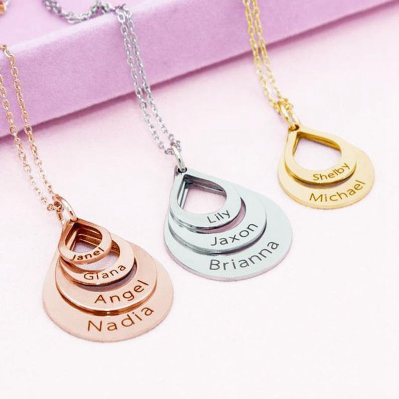 Customized Name Necklace Chain For Women