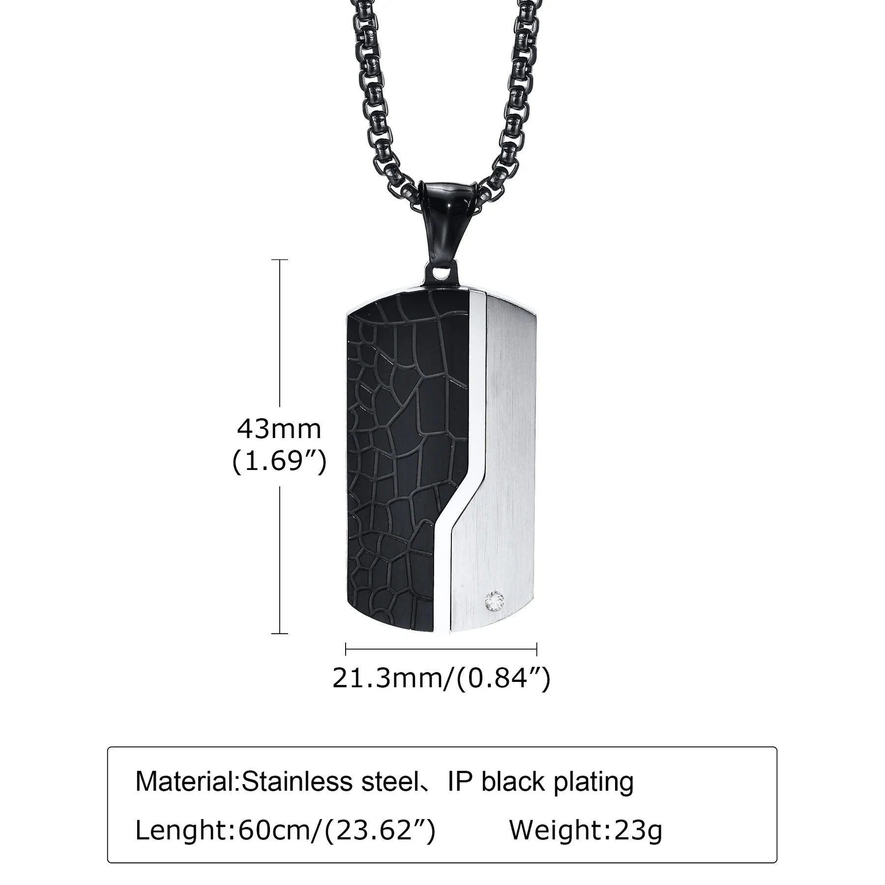 Men's Elegant Geometric Modern Necklace