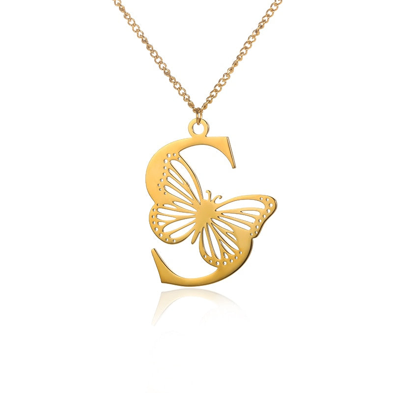 Colar Inicial Do Nome Personalizado Feminino - HAS SHOP
