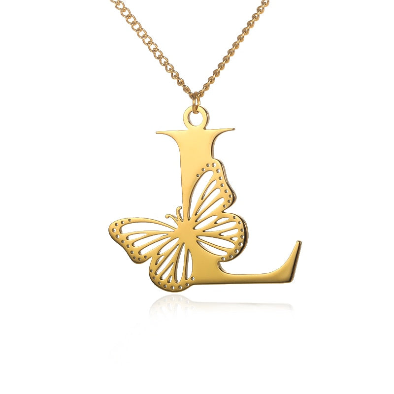 Colar Inicial Do Nome Personalizado Feminino - HAS SHOP