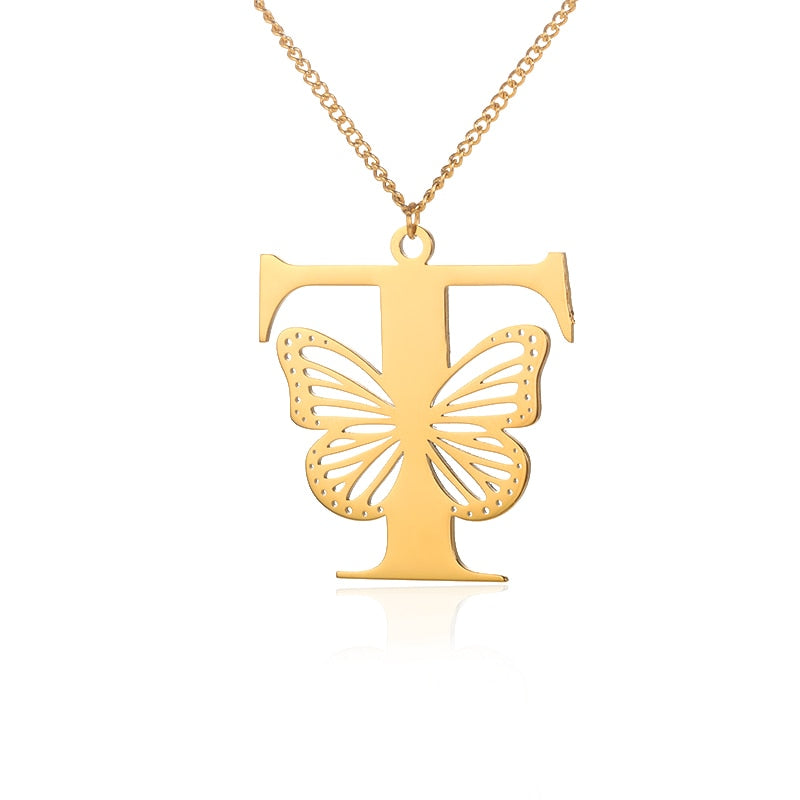 Colar Inicial Do Nome Personalizado Feminino - HAS SHOP
