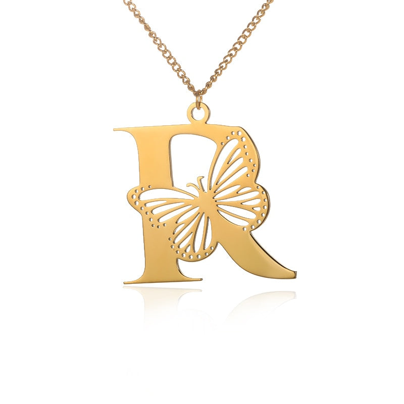 Colar Inicial Do Nome Personalizado Feminino - HAS SHOP