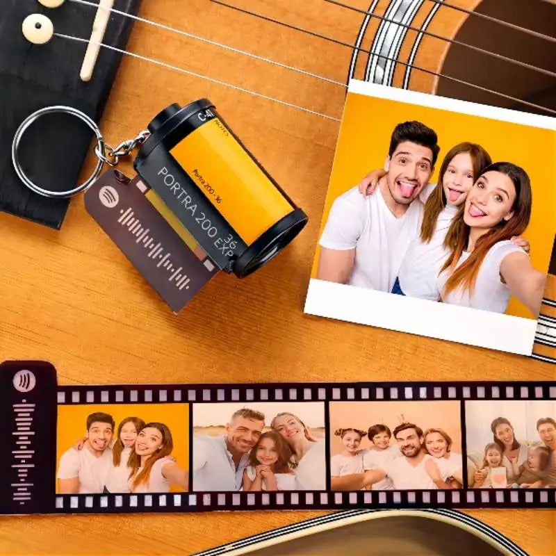 Keychain Photos Reveal Movie With Personalized Spotify Code