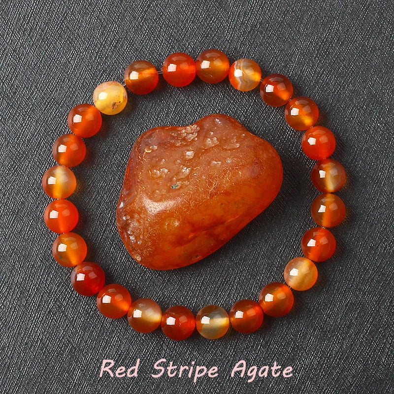 Nature Stone Ball Style Bracelet for Men