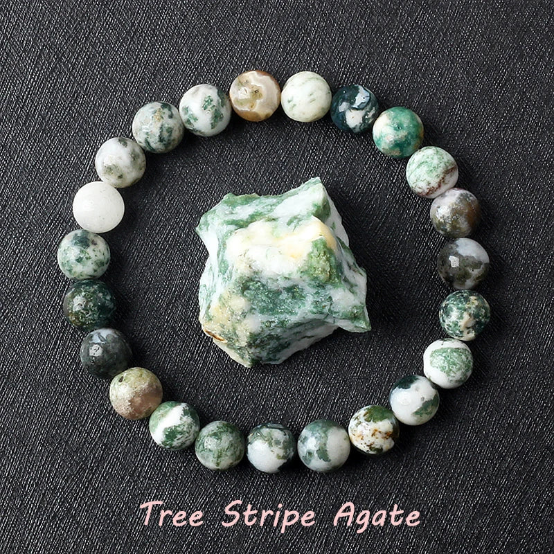 Nature Stone Ball Style Bracelet for Men