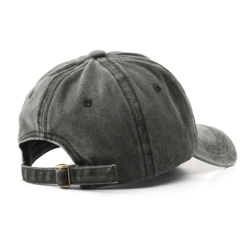 Retro Brooklyn Letter Embroidery Baseball Caps Unisex Adjustable
