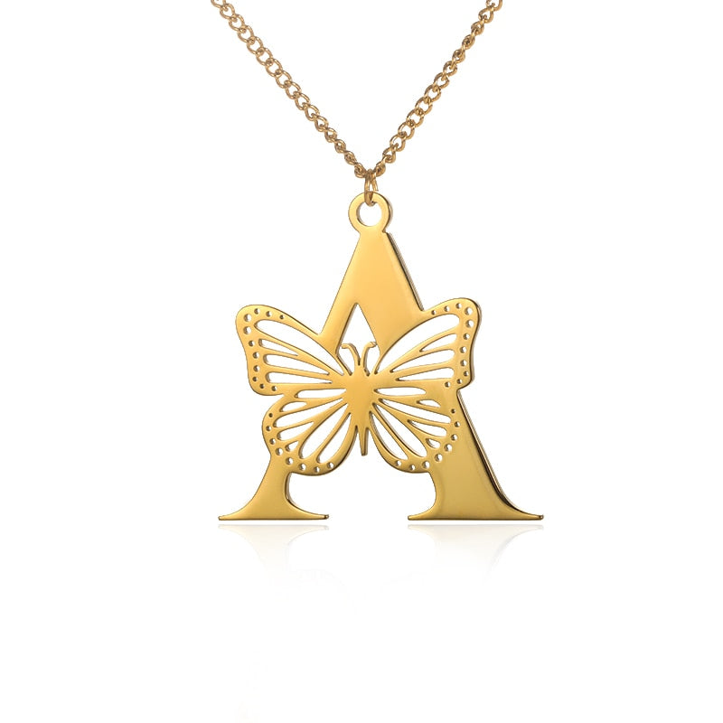 Colar Inicial Do Nome Personalizado Feminino - HAS SHOP