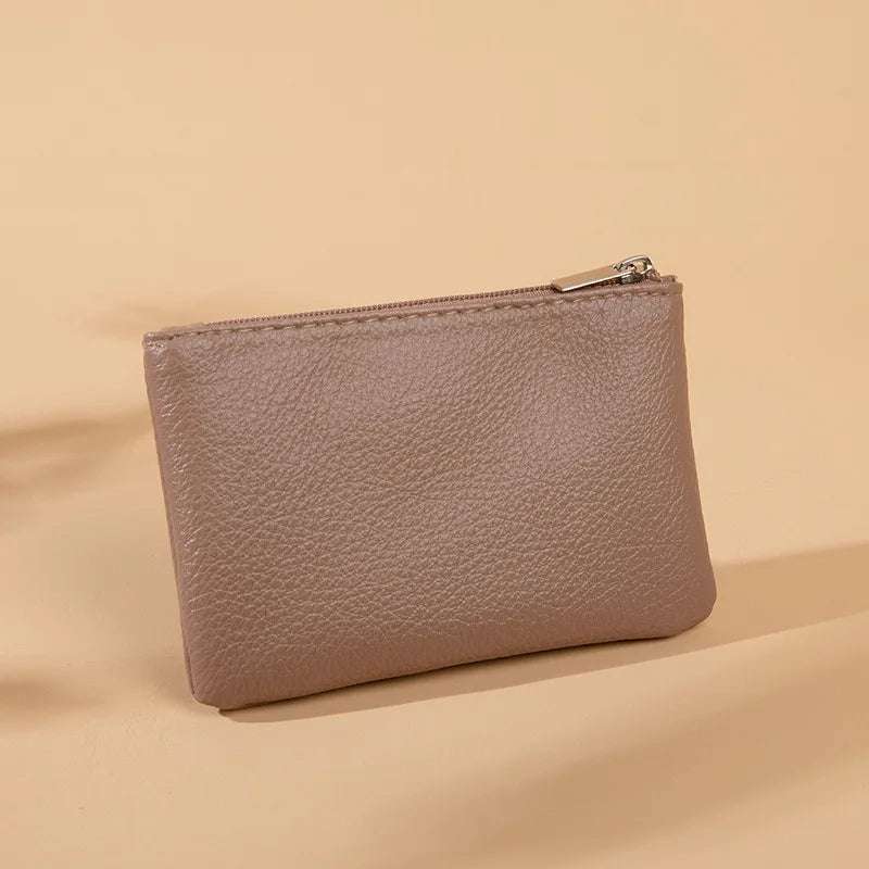 Fashion Women Small Wallet For Ladies Zipper Card Purse Key Storage