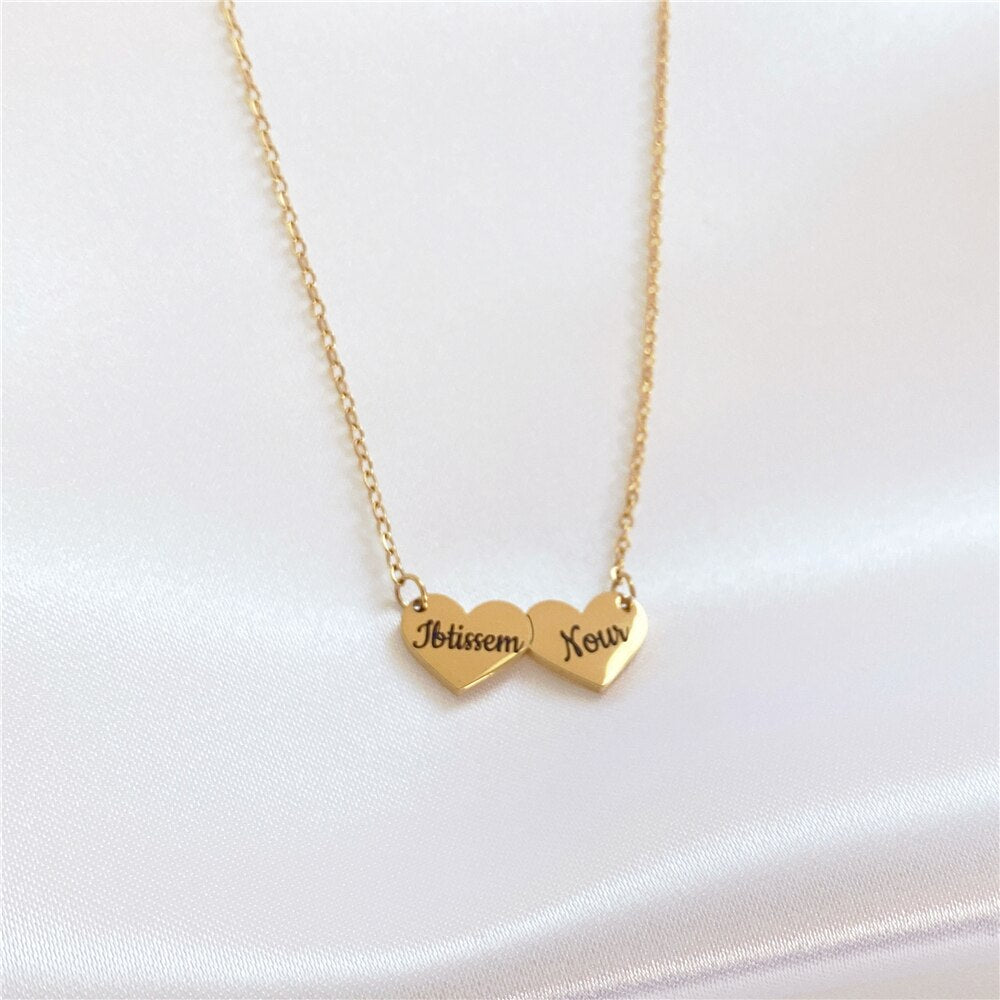 Colar Nome de Quem Você Ama Personalizado Coração Feminino - HAS SHOP