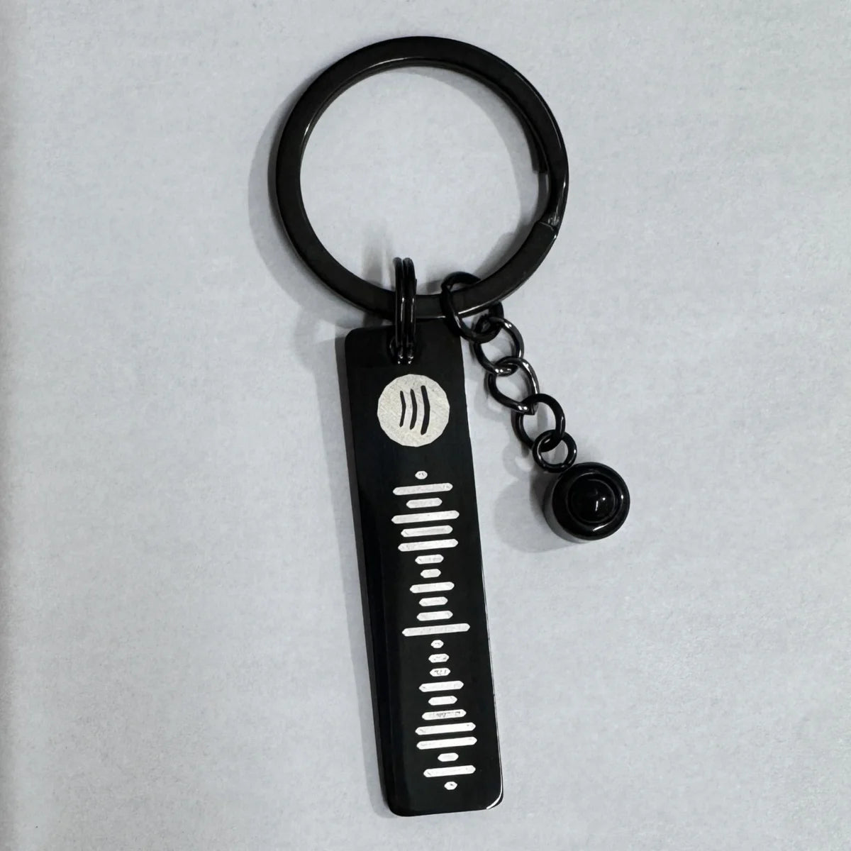Spotify Music Code Keychain With Custom Photo