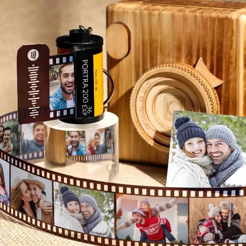 Keychain Photos Reveal Movie With Personalized Spotify Code