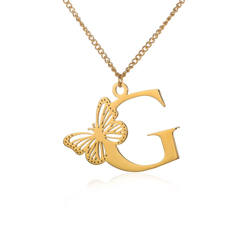 Colar Inicial Do Nome Personalizado Feminino - HAS SHOP