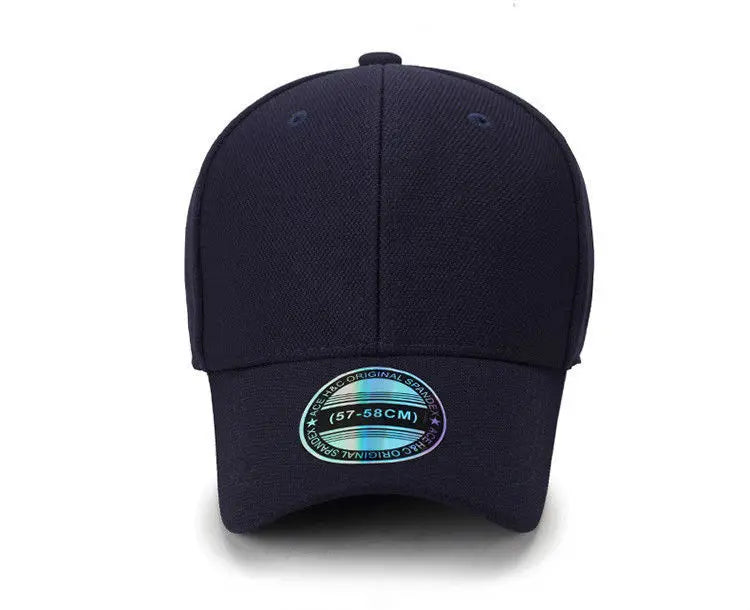 Fitted Baseball Cap Hat Sports Unisex