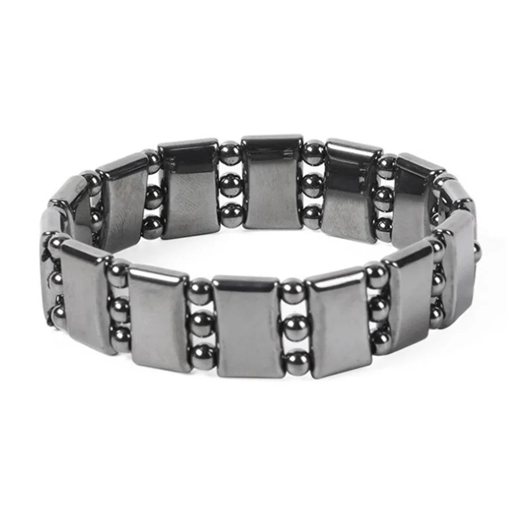 Tiger Eye Lymphatic Detox Bracelet Natural Stone Magnetic Therapy Men