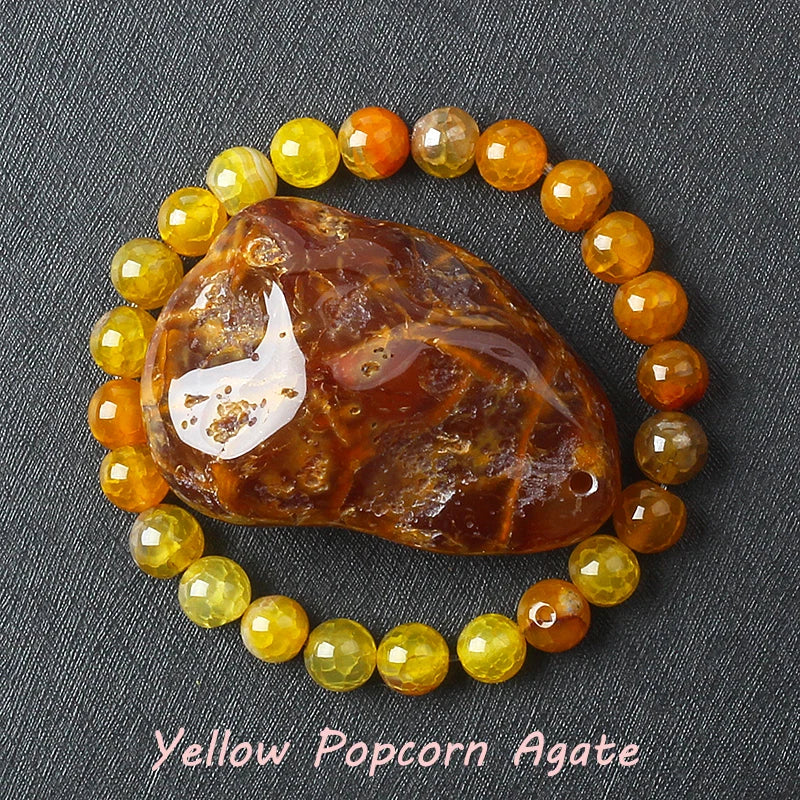 Nature Stone Ball Style Bracelet for Men