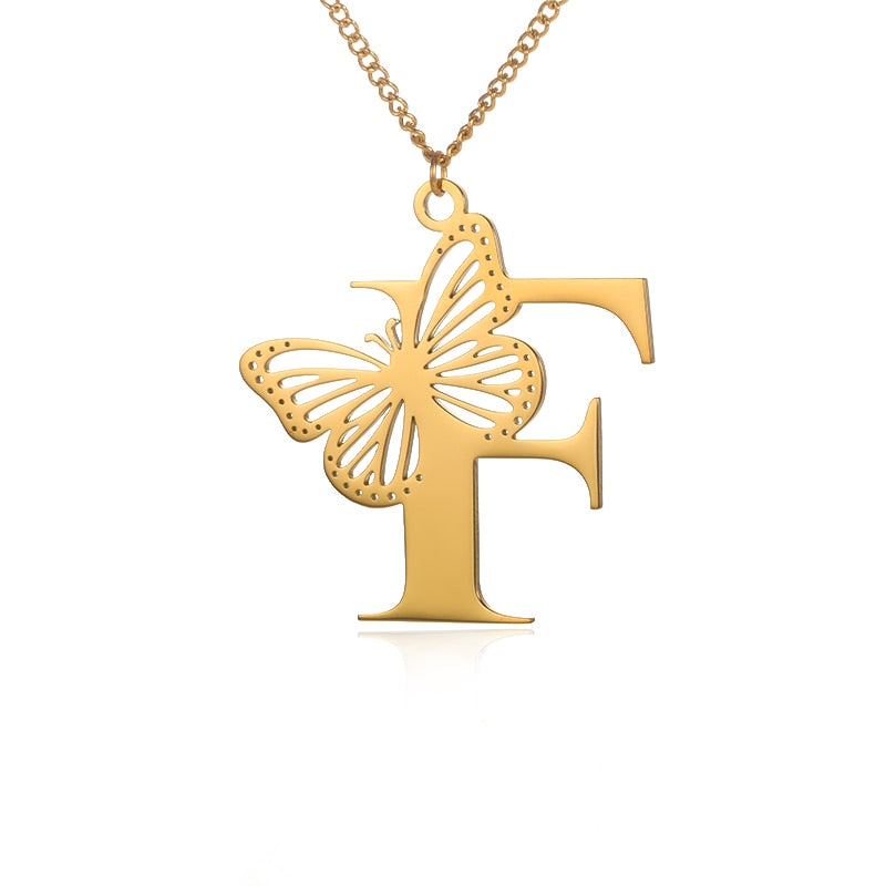 Colar Inicial Do Nome Personalizado Feminino - HAS SHOP