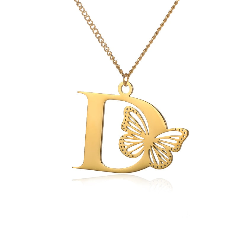 Colar Inicial Do Nome Personalizado Feminino - HAS SHOP