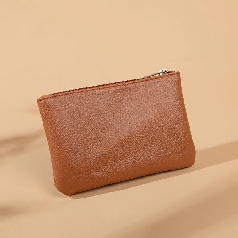 Fashion Women Small Wallet For Ladies Zipper Card Purse Key Storage