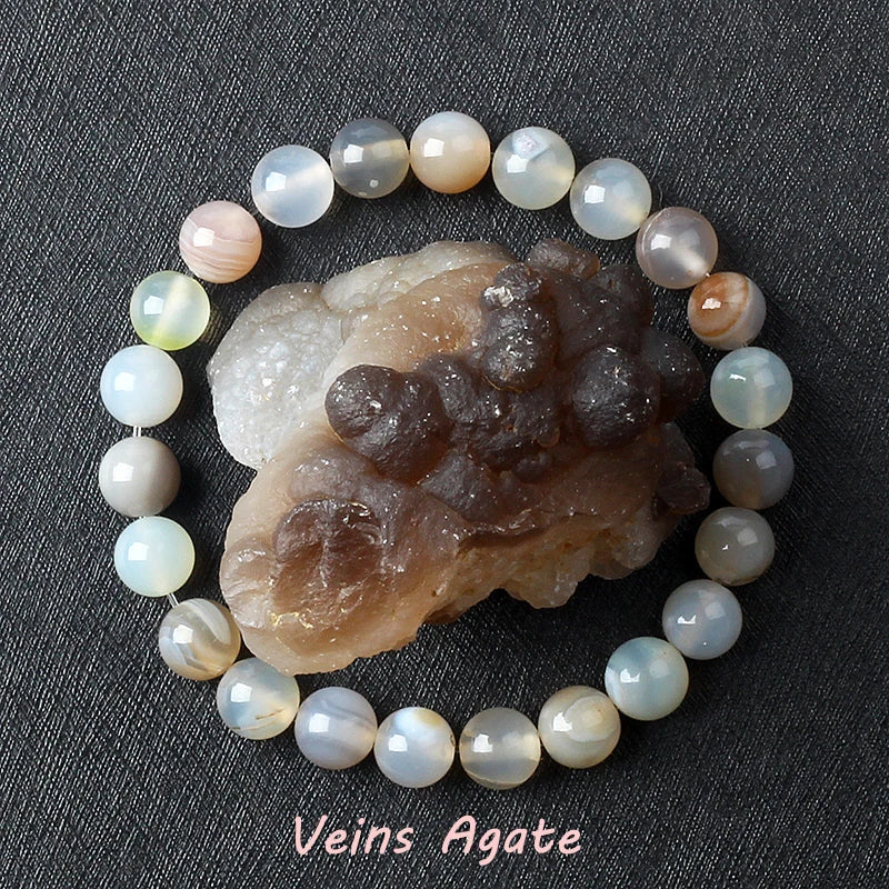 Nature Stone Ball Style Bracelet for Men