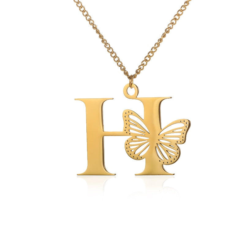 Colar Inicial Do Nome Personalizado Feminino - HAS SHOP
