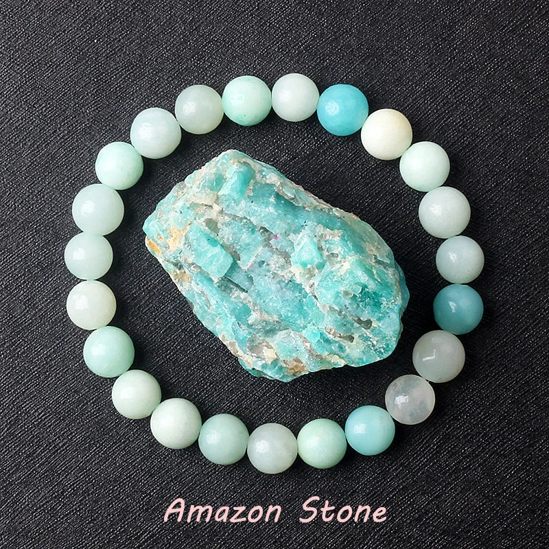 Nature Stone Ball Style Bracelet for Men