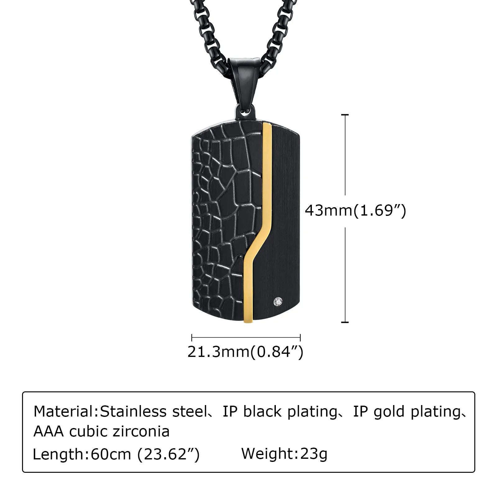 Men's Elegant Geometric Modern Necklace