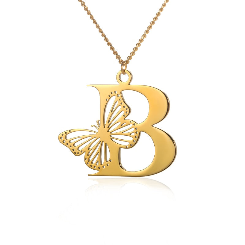 Colar Inicial Do Nome Personalizado Feminino - HAS SHOP