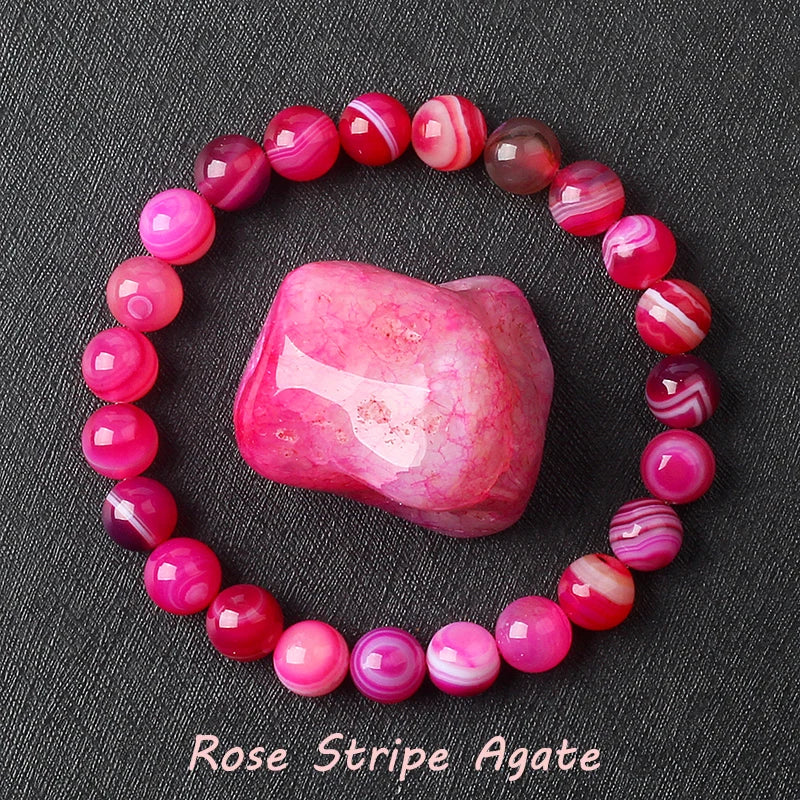 Nature Stone Ball Style Bracelet for Men