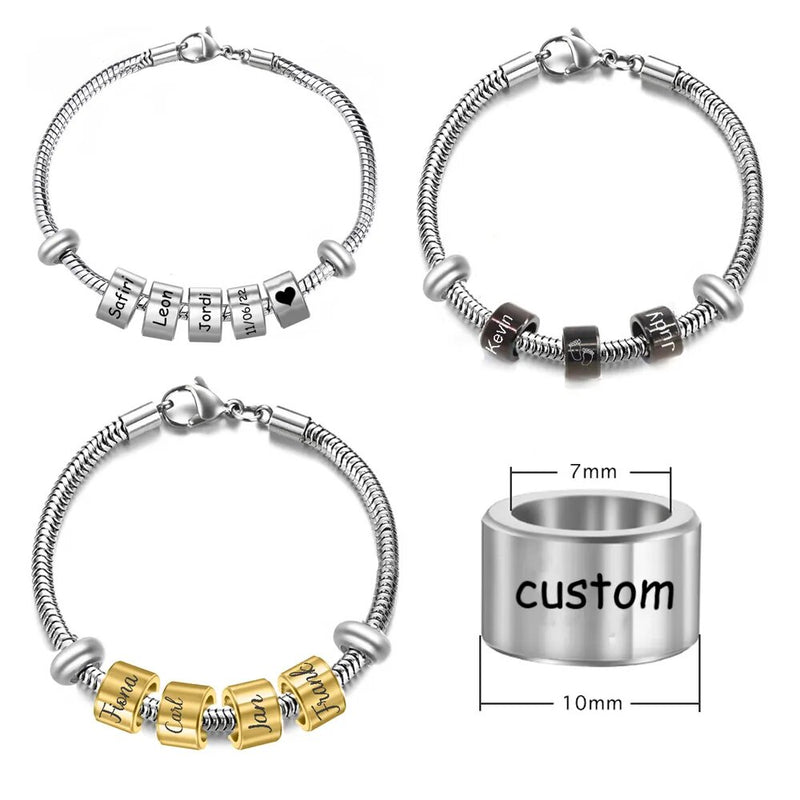 Women's Bracelet With Customized Names To Eternalize