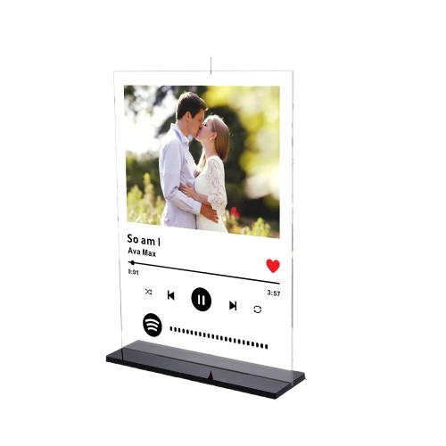 Personalized Plaque Spotify Code Photo Artist And Music