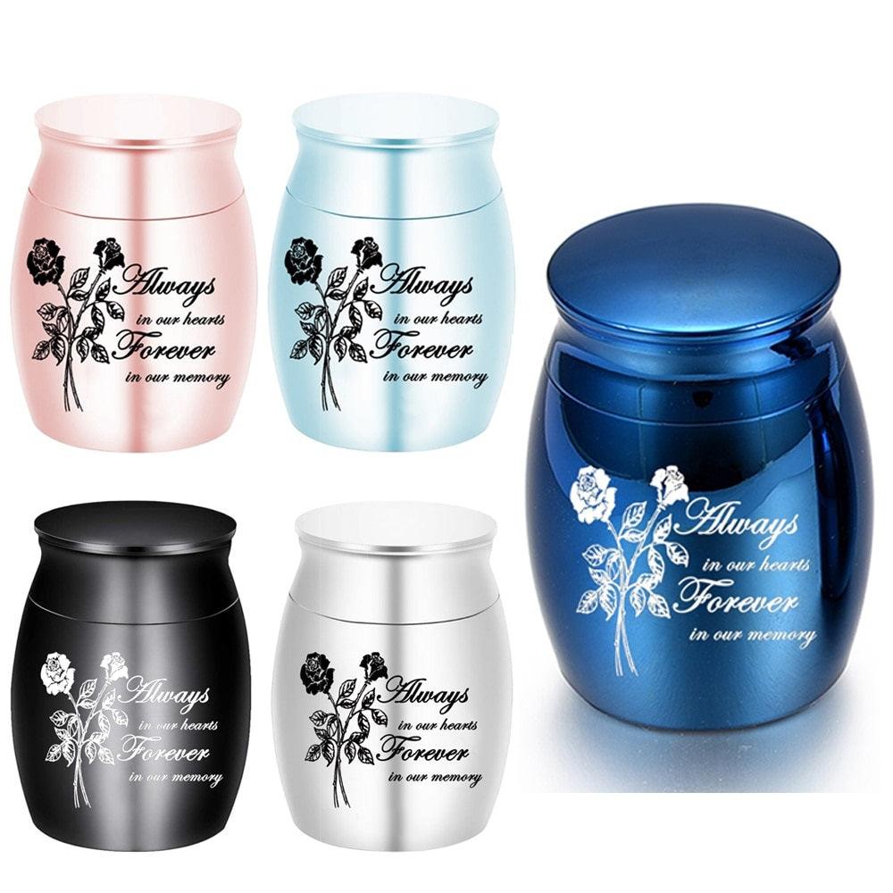 Urna Para Cinzas De Seu Pet Flores Várias Cores Lembrança Eterna - HAS SHOP