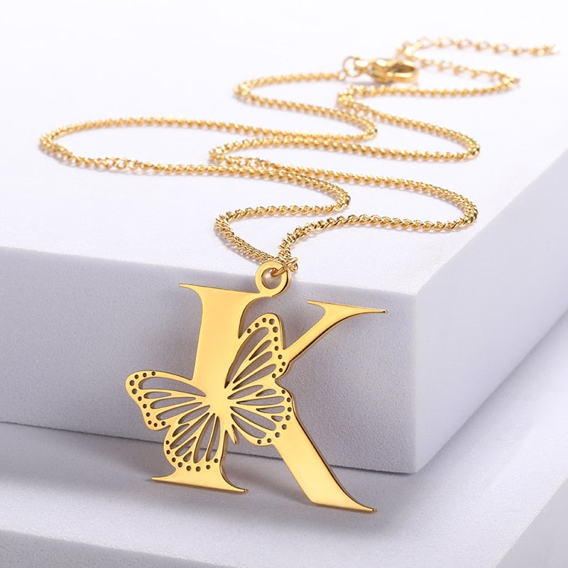 Colar Inicial Do Nome Personalizado Feminino - HAS SHOP