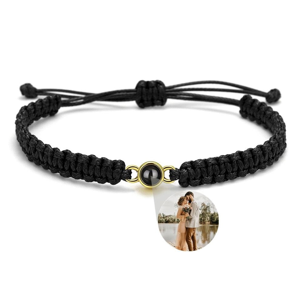 Pulseira Redonda Foto De Quem Você Ama Personalizada - HAS SHOP