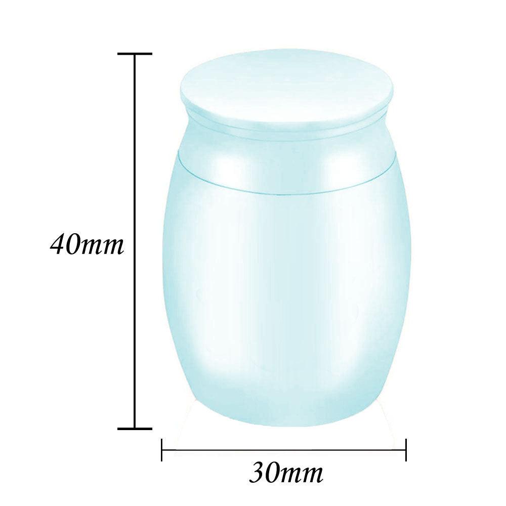 Urna Para Cinzas De Seu Pet Flores Várias Cores Lembrança Eterna - HAS SHOP